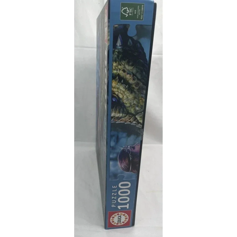 Once Upon a Time - Educa Puzzle (1000pc) Anne Stokes Collection Medival Fantasy
